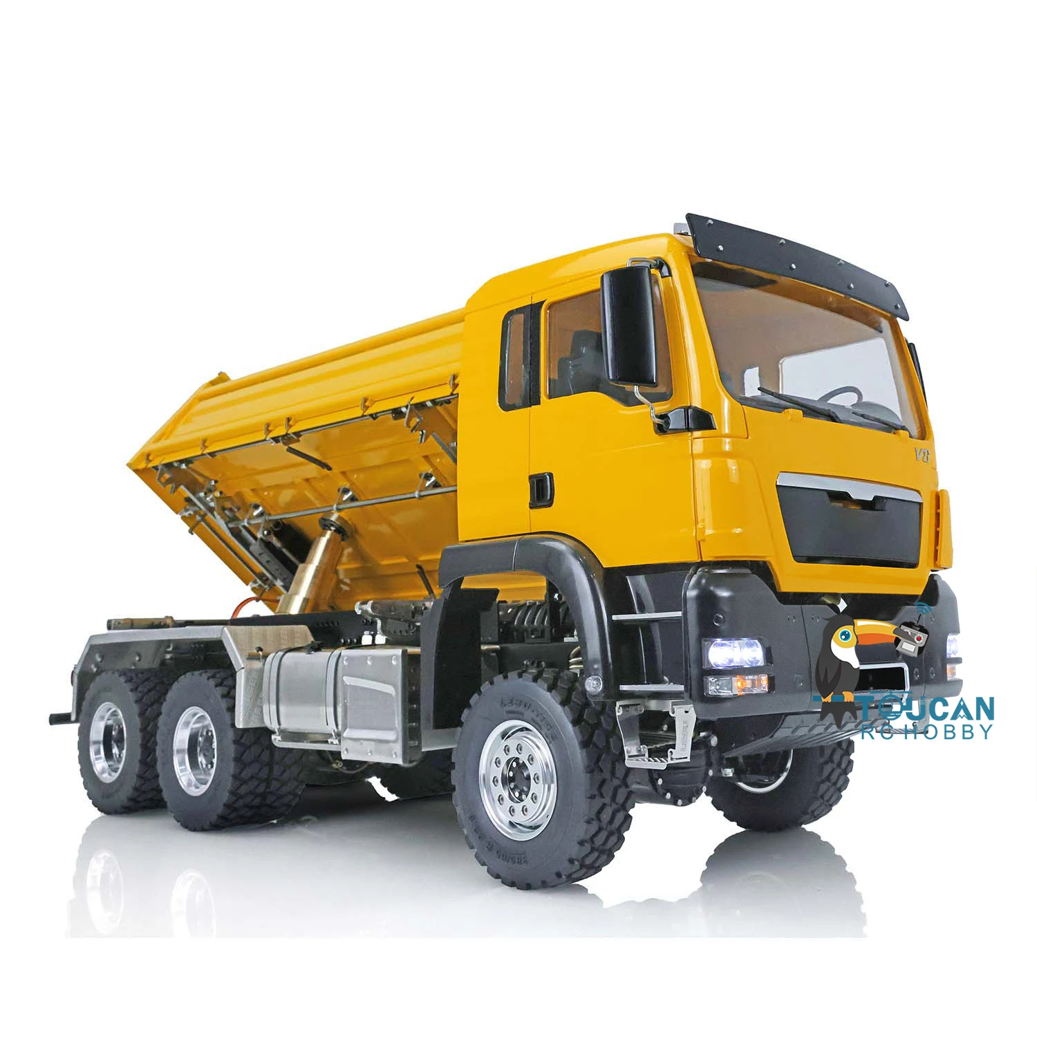 1/14 LESU RC Hydraulic Dump Truck 3-way TGS RTR Metal Dumper Wireless Remote Control Tipper Car Vehicle Light Sound Toys Model
1/14 LESU RC Hydraulic Dump Truck 3-way TGS RTR Metal Dumper Wireless Remote Control Tipper Car Vehicle Light Sound Toys Model