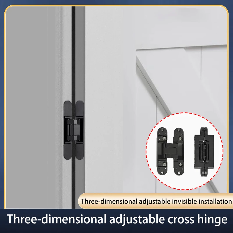 1pcs Cross Hinge Three-Dimensional Adjustable Invisible Door Hinge Folding Door Hidden Hinge Outward-Opening Invisible Hinge
1pcs Cross Hinge Three-Dimensional Adjustable Invisible Door Hinge Folding Door Hidden Hinge Outward-Opening Invisible Hinge