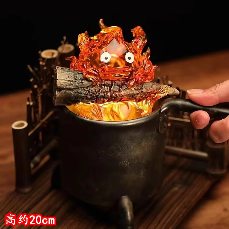Objects Lamp Cartoon Cartoon Calcifer Anime 20cm Candle Desktop Action Figures Model Statue Pvc Model Collection Ornament Toys
Objects Lamp Cartoon Cartoon Calcifer Anime 20cm Candle Desktop Action Figures Model Statue Pvc Model Collection Ornament Toys