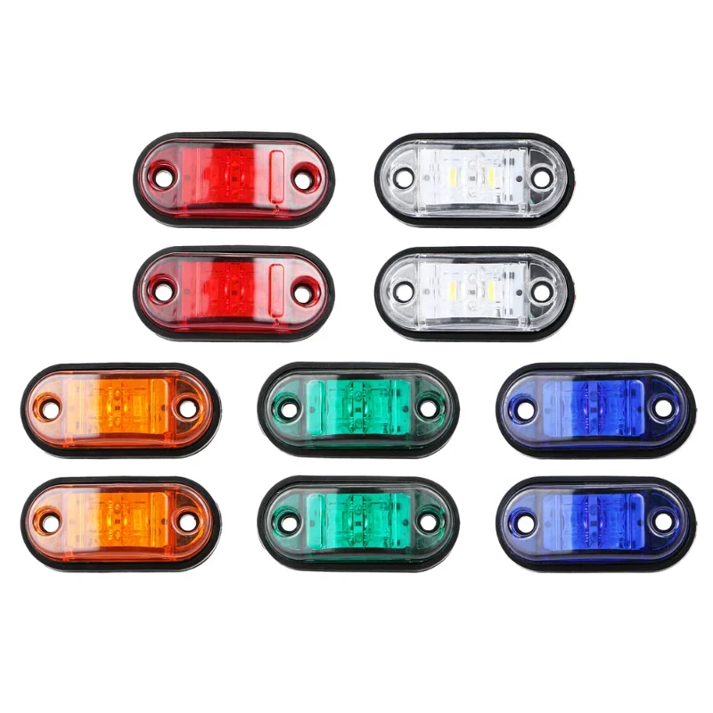 1 Pc/Pair 24v 12v Durable LED Side Marker Lights For Trucks Side Clearance Marker Light Clearance Lamp
1 Pc/Pair 24v 12v Durable LED Side Marker Lights For Trucks Side Clearance Marker Light Clearance Lamp