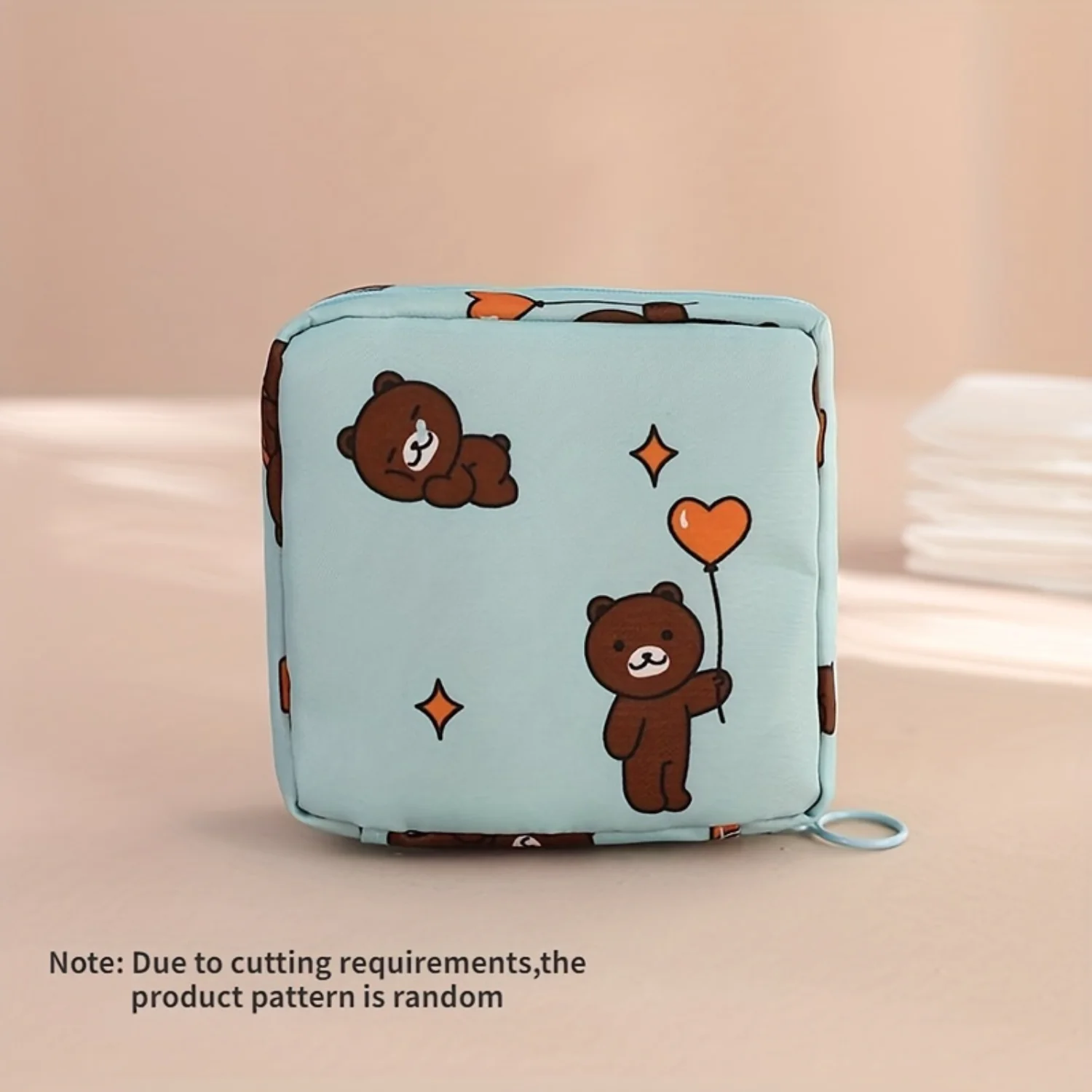 1pc Stylish And Practical Multi- Travel Bag - Perfect For Toiletries, Sanitary Napkins, And Makeup
1pc Stylish And Practical Multi- Travel Bag - Perfect For Toiletries, Sanitary Napkins, And Makeup