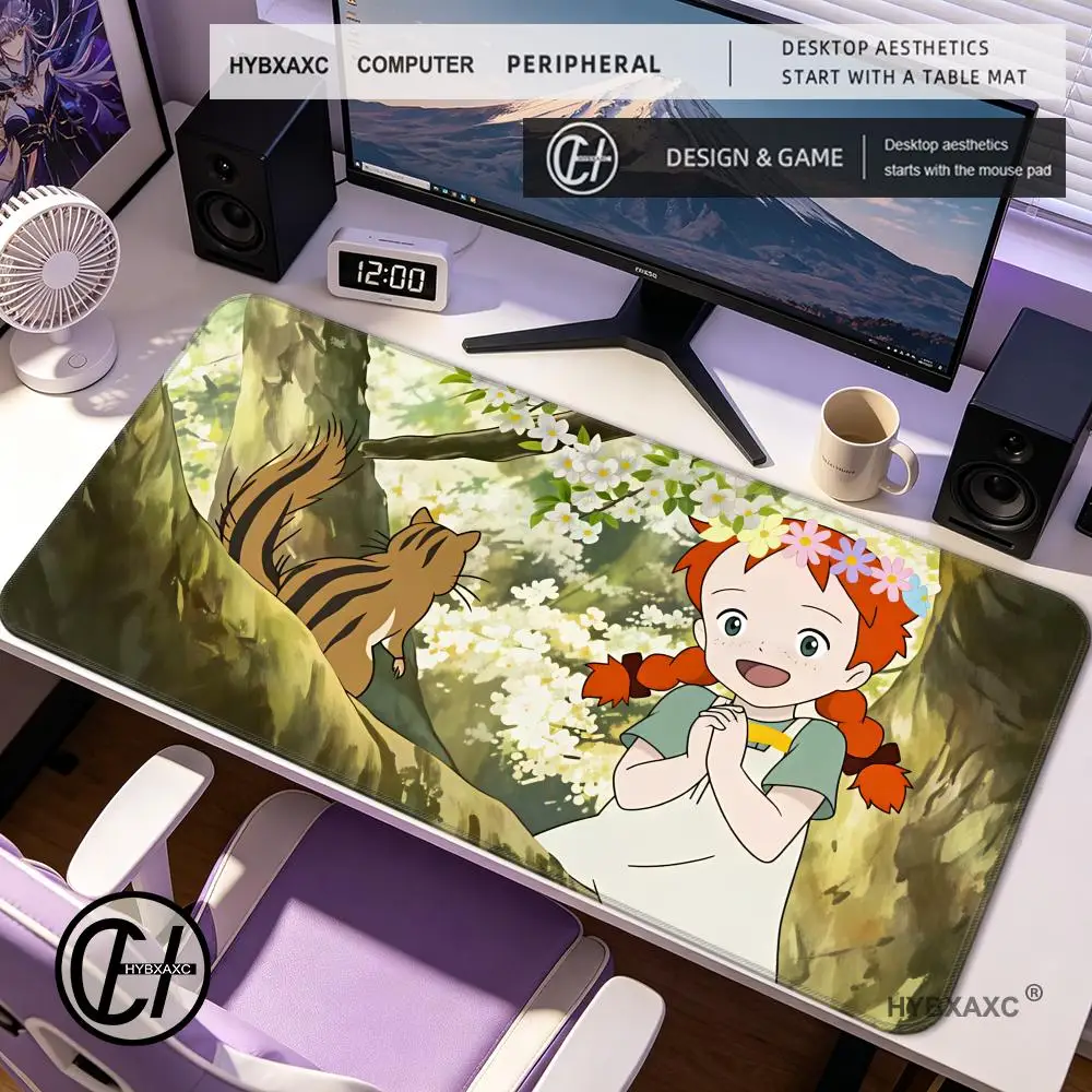 HYBXAXC Cartoon Anne Of Green Gables Mouse Pad Non-slip Desk Mat PC Laptop Accessories Keyboard Large Gamers Decoracion
HYBXAXC Cartoon Anne Of Green Gables Mouse Pad Non-slip Desk Mat PC Laptop Accessories Keyboard Large Gamers Decoracion
