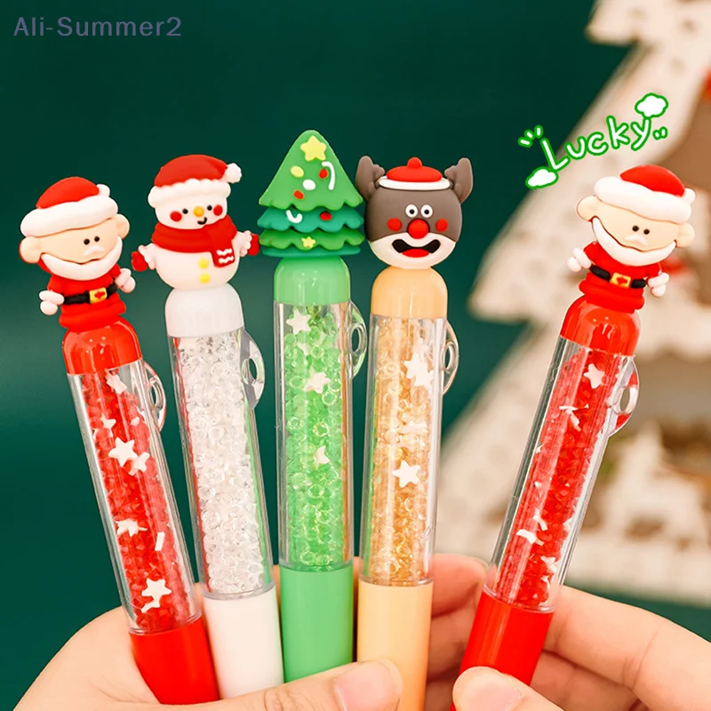 Мультяшная рождественская шариковая ручка, милая ручка Санта-Клауса для студенческих канцелярских принадлежностей, подарок
Мультяшная рождественская шариковая ручка, милая ручка Санта-Клауса для студенческих канцелярских принадлежностей, подарок