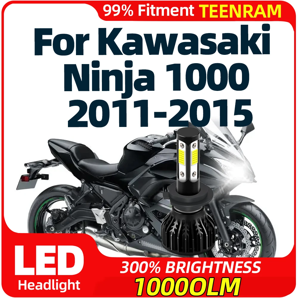 10000Lm LED Moto Headlight Bulb 60W 3570 CSP Chip Moto Lamp 12V Plug And Play For Kawasaki Ninja 1000 2011 2012 2013 2014 2015
10000Lm LED Moto Headlight Bulb 60W 3570 CSP Chip Moto Lamp 12V Plug And Play For Kawasaki Ninja 1000 2011 2012 2013 2014 2015