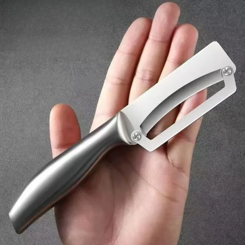 New Stainless Steel Pineapple Paring Knife, Multifunction Paring Knife, Sugar Cane Peeler Tools, Modern Commercial Household
New Stainless Steel Pineapple Paring Knife, Multifunction Paring Knife, Sugar Cane Peeler Tools, Modern Commercial Household