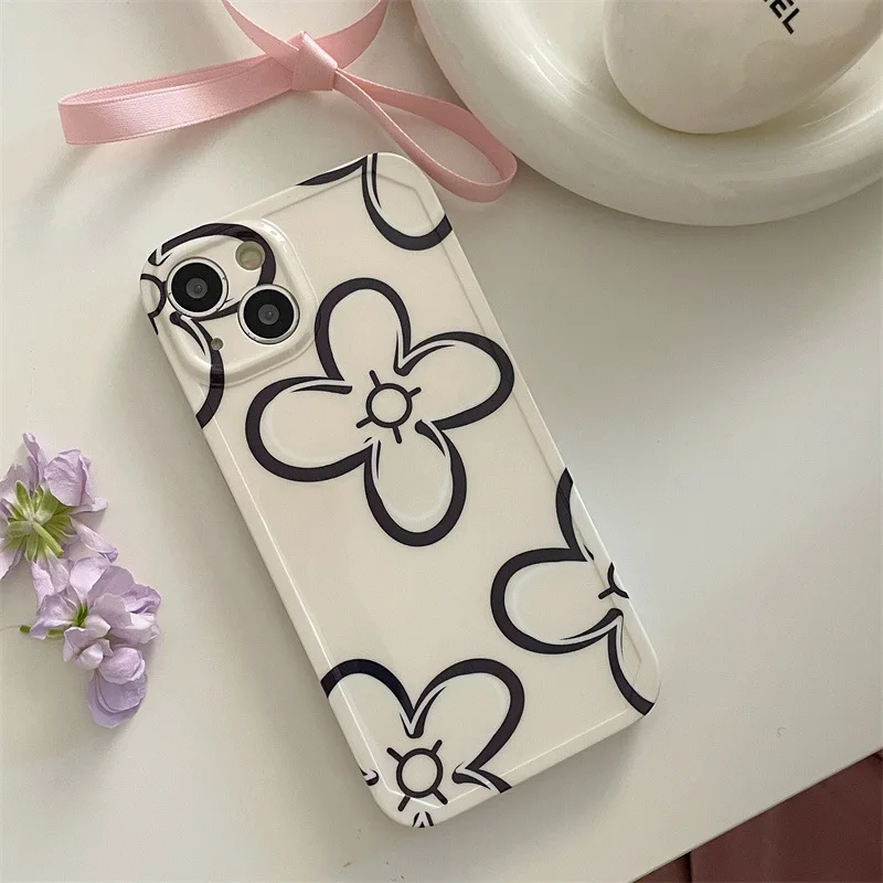 For iPhone 14Promax 2023 New Ins Net Red Simple Painting Flower White Phone Soft Case 14Pro 13Promax 12 11
For iPhone 14Promax 2023 New Ins Net Red Simple Painting Flower White Phone Soft Case 14Pro 13Promax 12 11