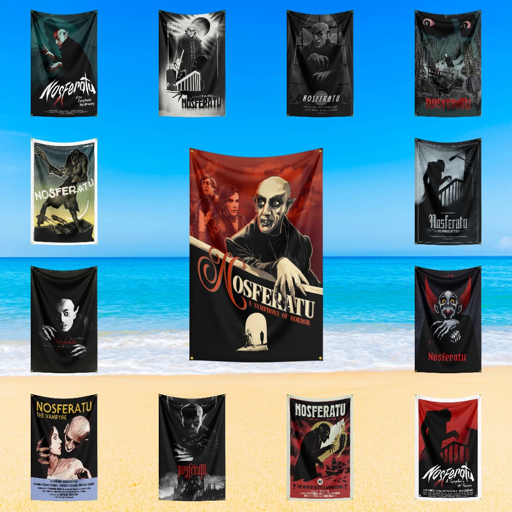 150X240CM Vintage N-Nos-fer-atu Horror Movie Flag Polyester Digital Printing Banner for Bedroom Wall Art Out Door Tapestry Decor
150X240CM Vintage N-Nos-fer-atu Horror Movie Flag Polyester Digital Printing Banner for Bedroom Wall Art Out Door Tapestry Decor