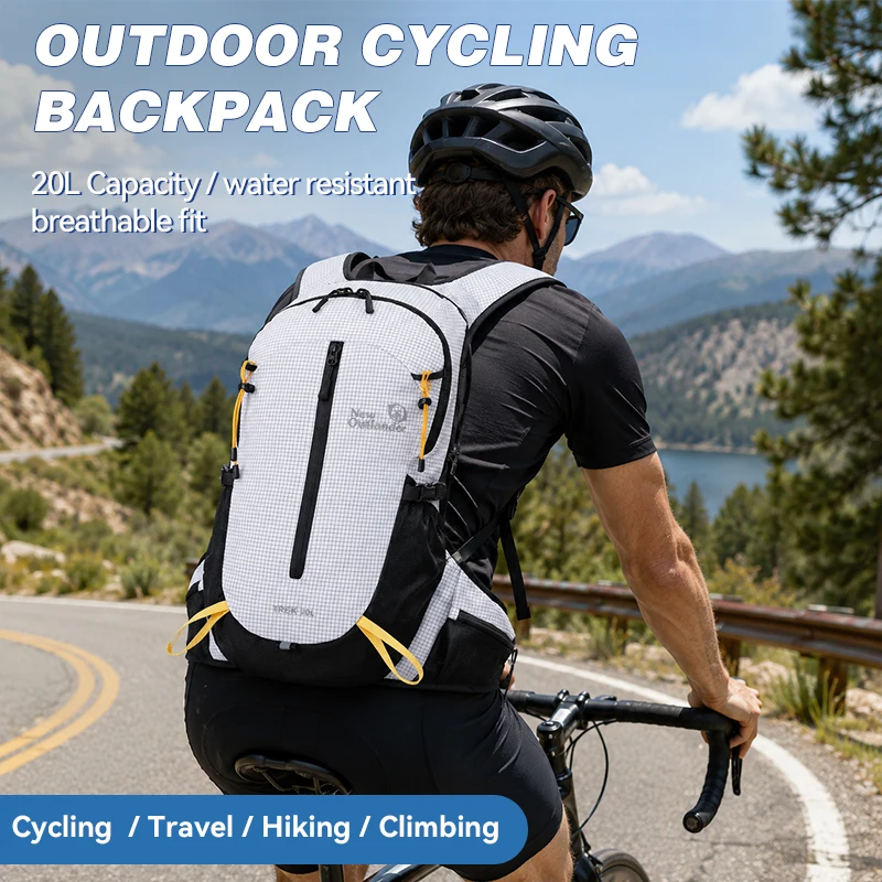 WESTTUNE 20L Cycling Backpack Lightweight Waterproof Hydration Backpack Breathable Outdoor Sport Bag for Climbing Travel Hiking
WESTTUNE 20L Cycling Backpack Lightweight Waterproof Hydration Backpack Breathable Outdoor Sport Bag for Climbing Travel Hiking