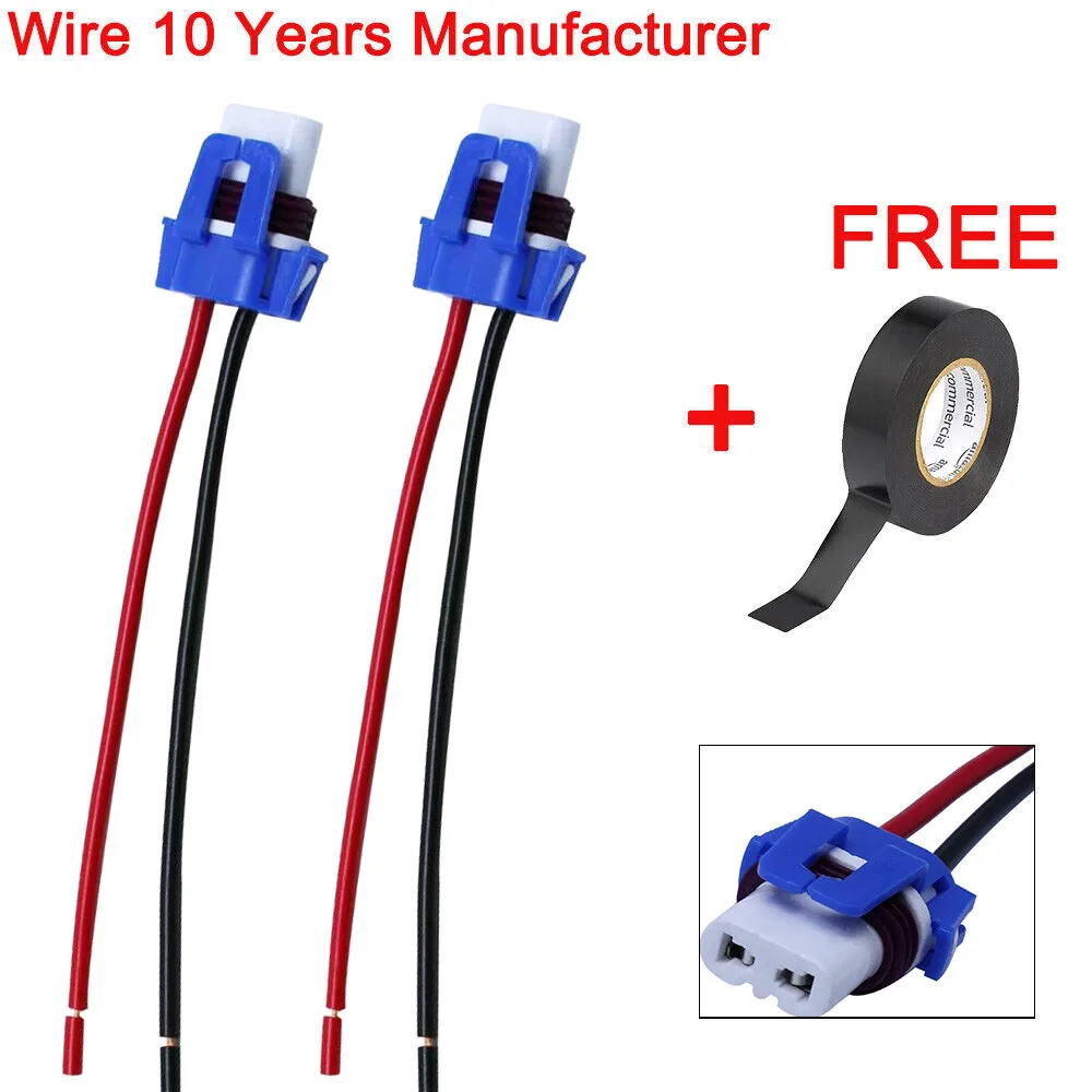 Wire Pigtail Female Ceramic 9005 HB3 Harness Head Light High Beam Replace OE 2*
Wire Pigtail Female Ceramic 9005 HB3 Harness Head Light High Beam Replace OE 2*