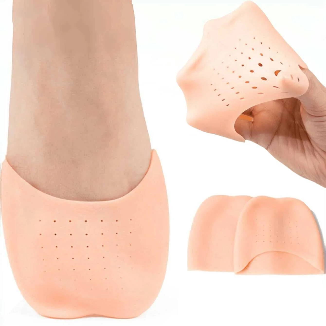 Подушечки для балетных пуантов, защита для пальцев на высоком каблуке, подушечки для передней части стопы для женщин, обезболивающие подушечки для пальцев и межфаланговых суставов
Подушечки для балетных пуантов, защита для пальцев на высоком каблуке, подушечки для передней части стопы для женщин, обезболивающие подушечки для пальцев и межфаланговых суставов