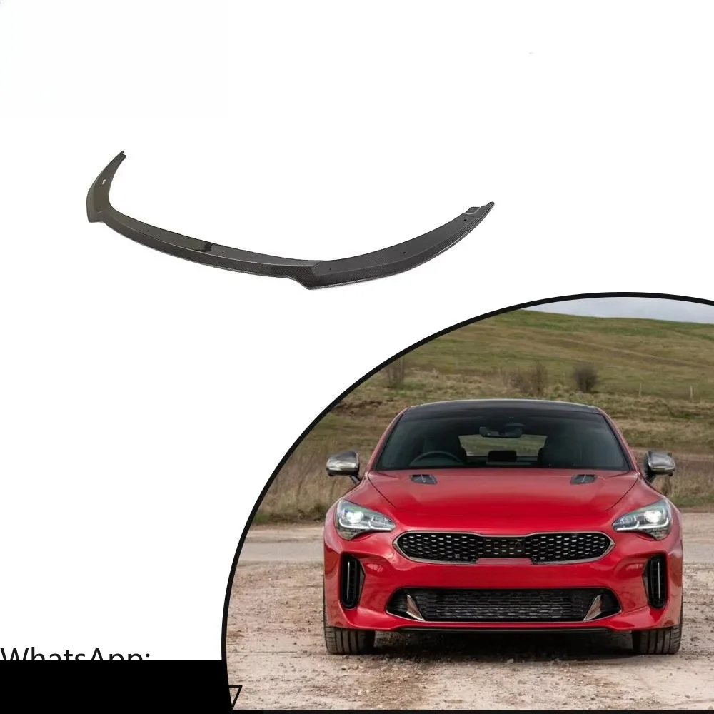 Factory Carbon Front Bumper Lip Fits for KIA Stinger GT 4-Door 2018-2022
Factory Carbon Front Bumper Lip Fits for KIA Stinger GT 4-Door 2018-2022