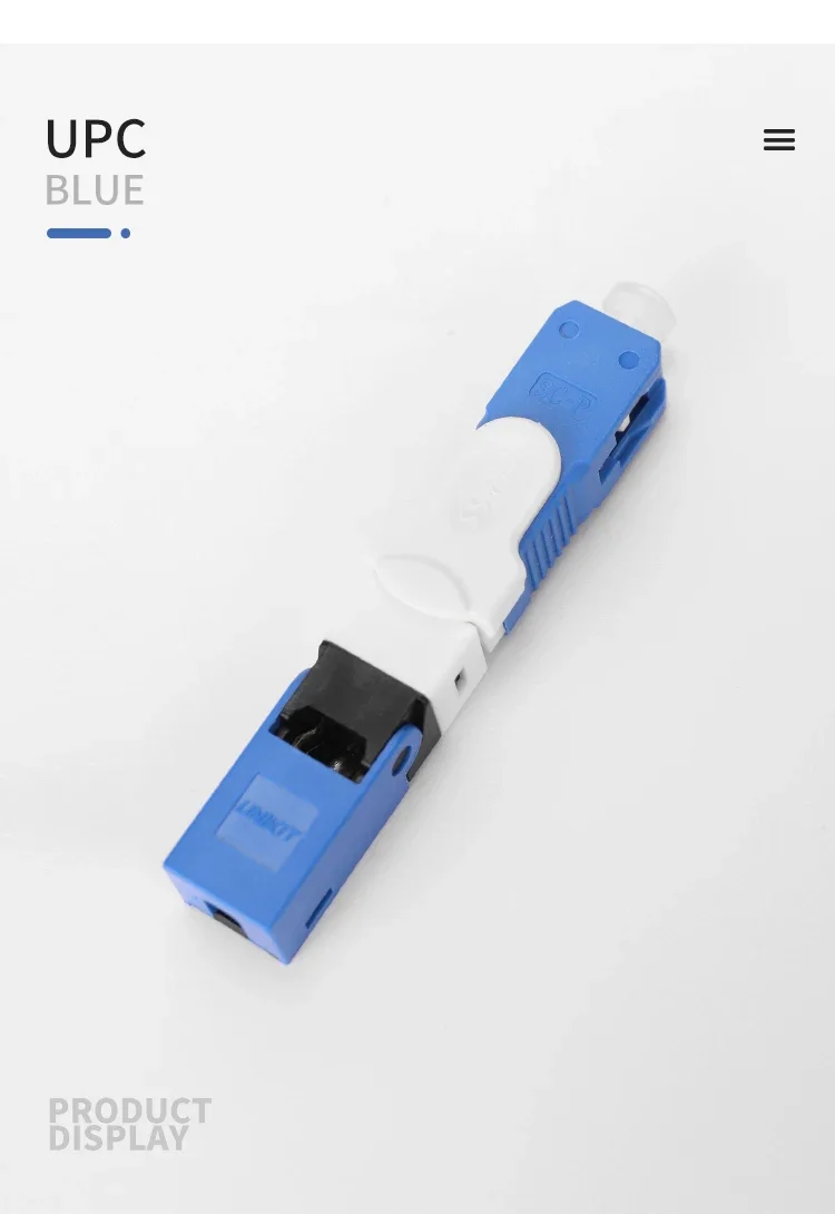 Optic Fiber Quick Connector, FTTH Single Mode, Optical Fast Coupler Flange, Original, New, ESC250D, SC, APC, UPC
Optic Fiber Quick Connector, FTTH Single Mode, Optical Fast Coupler Flange, Original, New, ESC250D, SC, APC, UPC