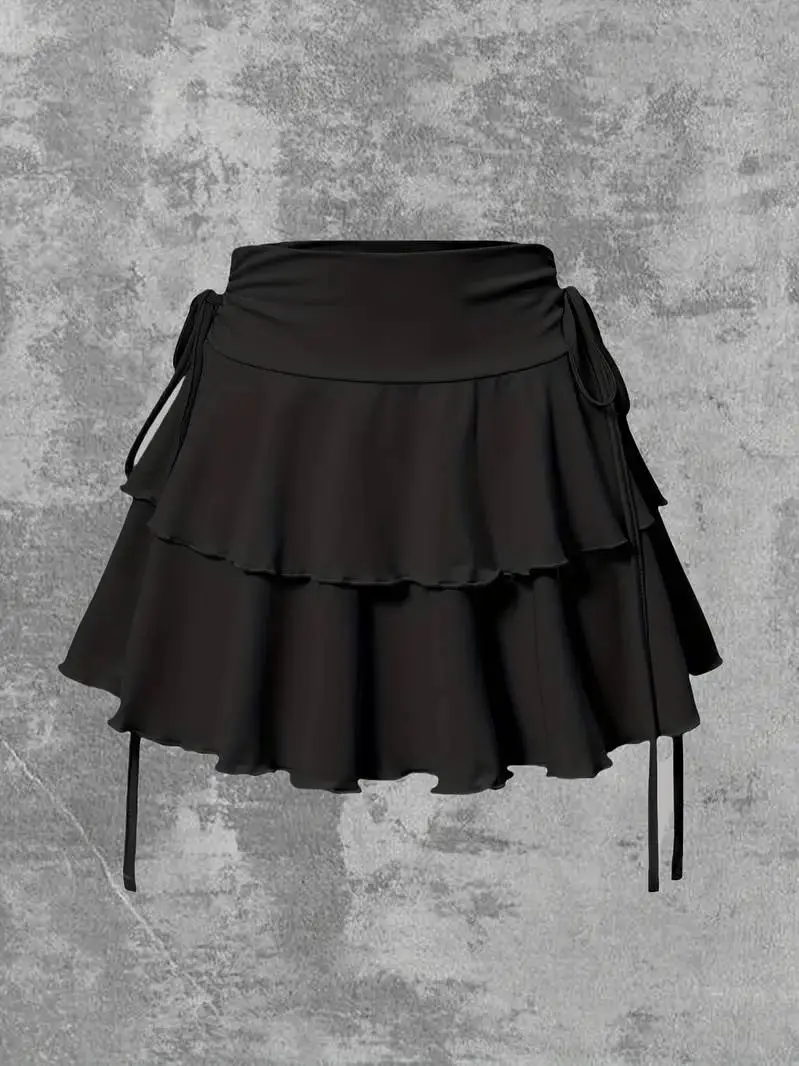 2025 Spring and Summer Solid Color Outdoor Versatile Women's Short Skirt Fashion Women's Half length Skirt
2025 Spring and Summer Solid Color Outdoor Versatile Women's Short Skirt Fashion Women's Half length Skirt