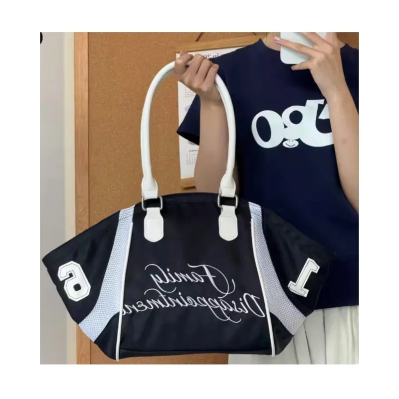 JIAERDI Sports Nylon Black Tote Bag Wallets Women Versatile Letter Casual Y2k Handbag Ladies Large Capacity Underarm Bag 2025
JIAERDI Sports Nylon Black Tote Bag Wallets Women Versatile Letter Casual Y2k Handbag Ladies Large Capacity Underarm Bag 2025