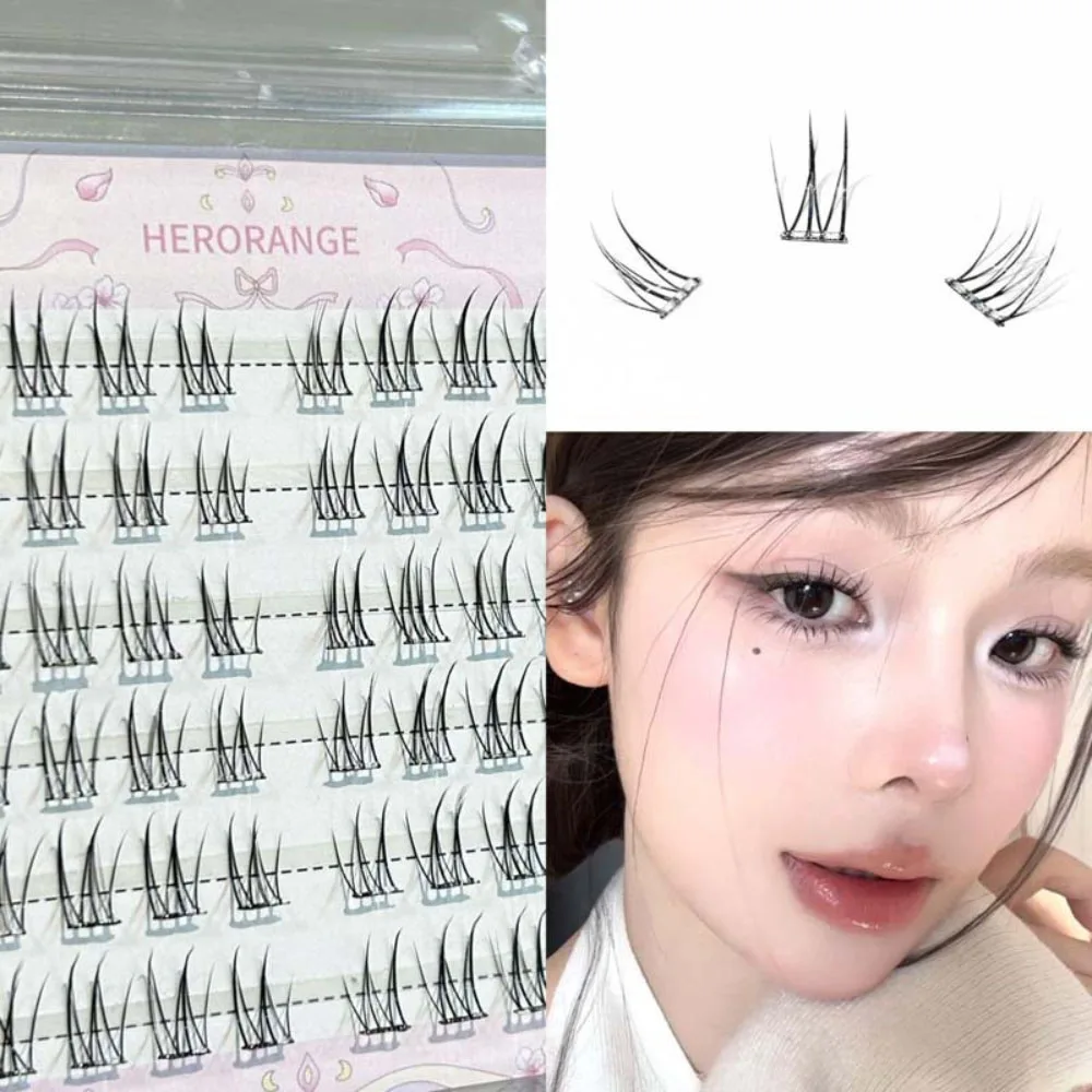 DIY Clusters False Eyelashes Glue Free Natural Long Manga Fake Lashes Extension Self-adhesive Eye Makeup for Women Girls
DIY Clusters False Eyelashes Glue Free Natural Long Manga Fake Lashes Extension Self-adhesive Eye Makeup for Women Girls