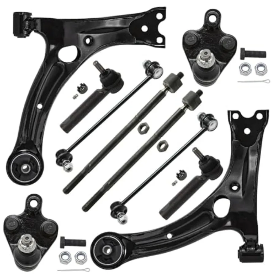 Комплект передней подвески объемом 1,8 л для Toyota Corolla Matrix 20092013 с 2 нижними рычагами управления, 2 нижними шаровыми шарнирами, 2 конец стабилизатора поперечной устойчивости L
Комплект передней подвески объемом 1,8 л для Toyota Corolla Matrix 20092013 с 2 нижними рычагами управления, 2 нижними шаровыми шарнирами, 2 конец стабилизатора поперечной устойчивости L