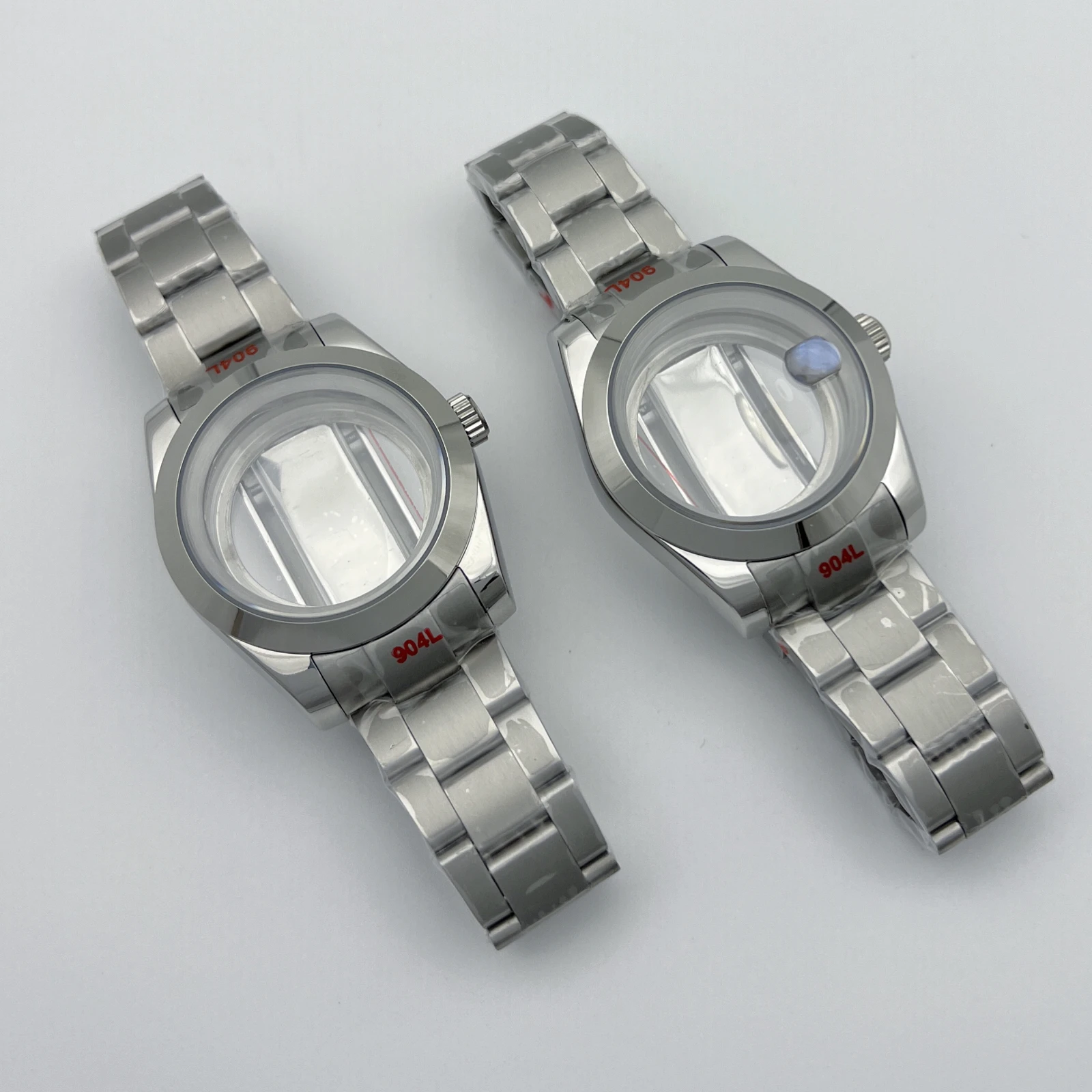 36/39mm mirror sapphire stainless steel slanted edge case and strap, can be installed with NH35/NH36
36/39mm mirror sapphire stainless steel slanted edge case and strap, can be installed with NH35/NH36