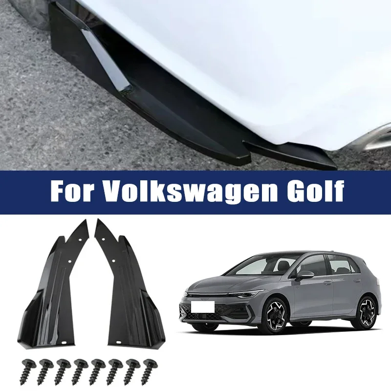 2pcs Car Rear Bumper Spoiler Lip Carbon Fiber Wing Trim Anti-crash Diffuser Side Skirt Wrap Angle Splitter For Volkswagen Golf
2pcs Car Rear Bumper Spoiler Lip Carbon Fiber Wing Trim Anti-crash Diffuser Side Skirt Wrap Angle Splitter For Volkswagen Golf