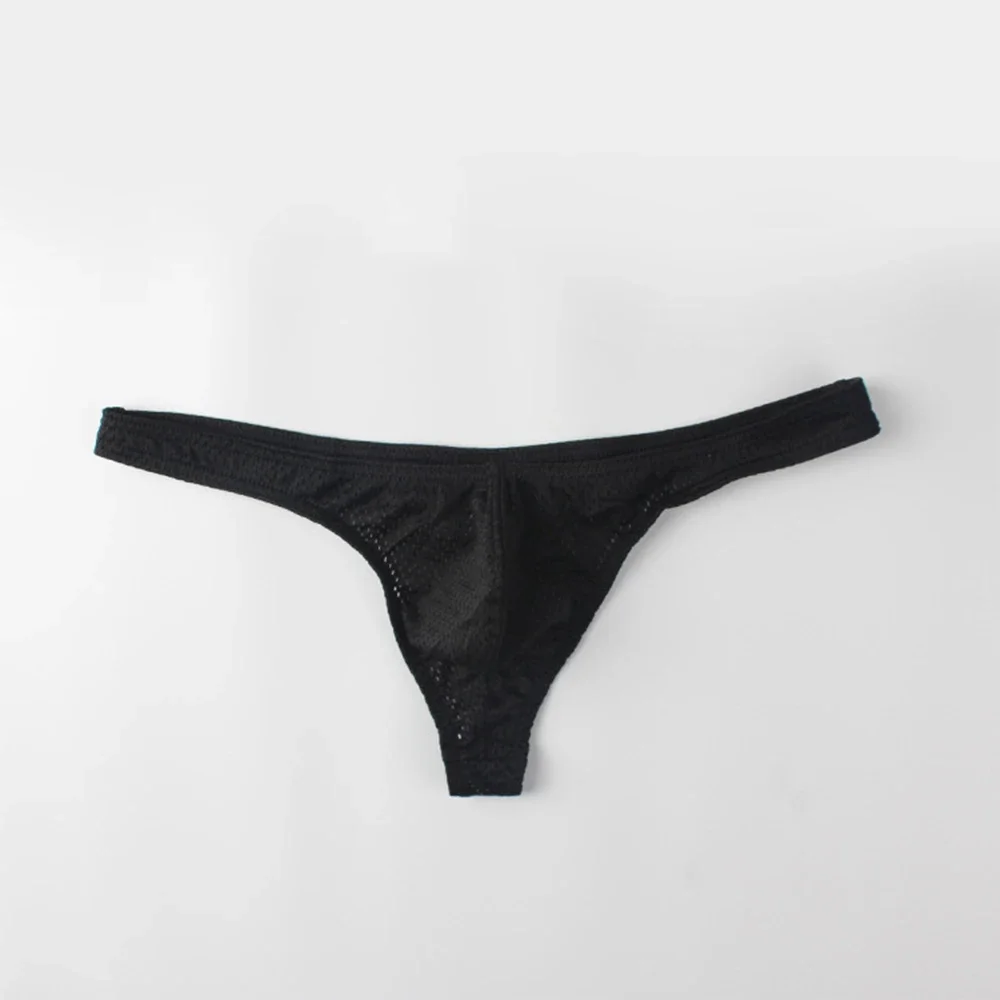 Bulge Pouch T-back Thongs Sexy Man G-string Solid Breathable Mesh Hole Panties Male Sexy Underwear Soft Comfy Underpants Briefs
Bulge Pouch T-back Thongs Sexy Man G-string Solid Breathable Mesh Hole Panties Male Sexy Underwear Soft Comfy Underpants Briefs