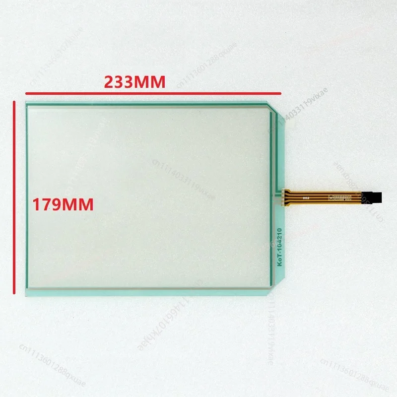 For MicroTouch 3M PN RES-10.4-PL4 95421 4-Wire Touch Screen Digitizer Glass Panel 233*179mm
For MicroTouch 3M PN RES-10.4-PL4 95421 4-Wire Touch Screen Digitizer Glass Panel 233*179mm