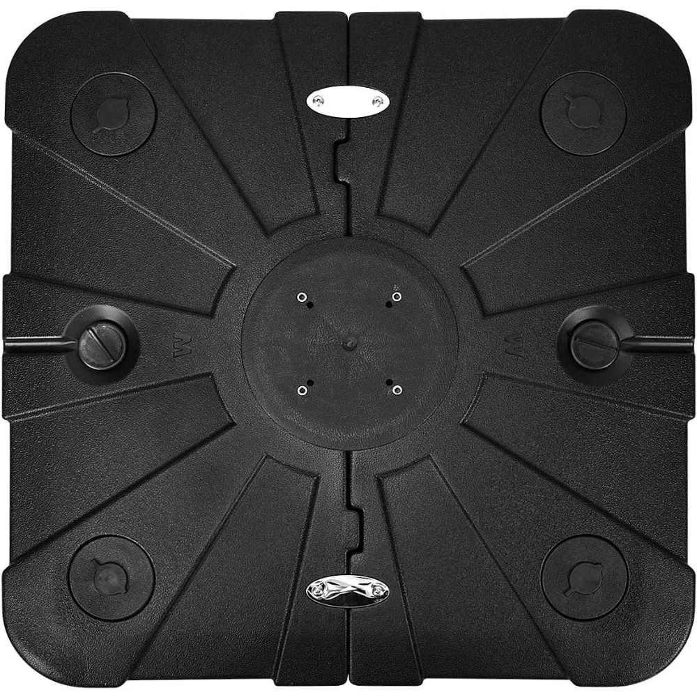 Tangkula Cantilever Offset Patio Umbrella Base Weight Stand with Wheels, 260lbs Wet Sand Filled Weight, Square Heavy Duty Outdoo
Tangkula Cantilever Offset Patio Umbrella Base Weight Stand with Wheels, 260lbs Wet Sand Filled Weight, Square Heavy Duty Outdoo