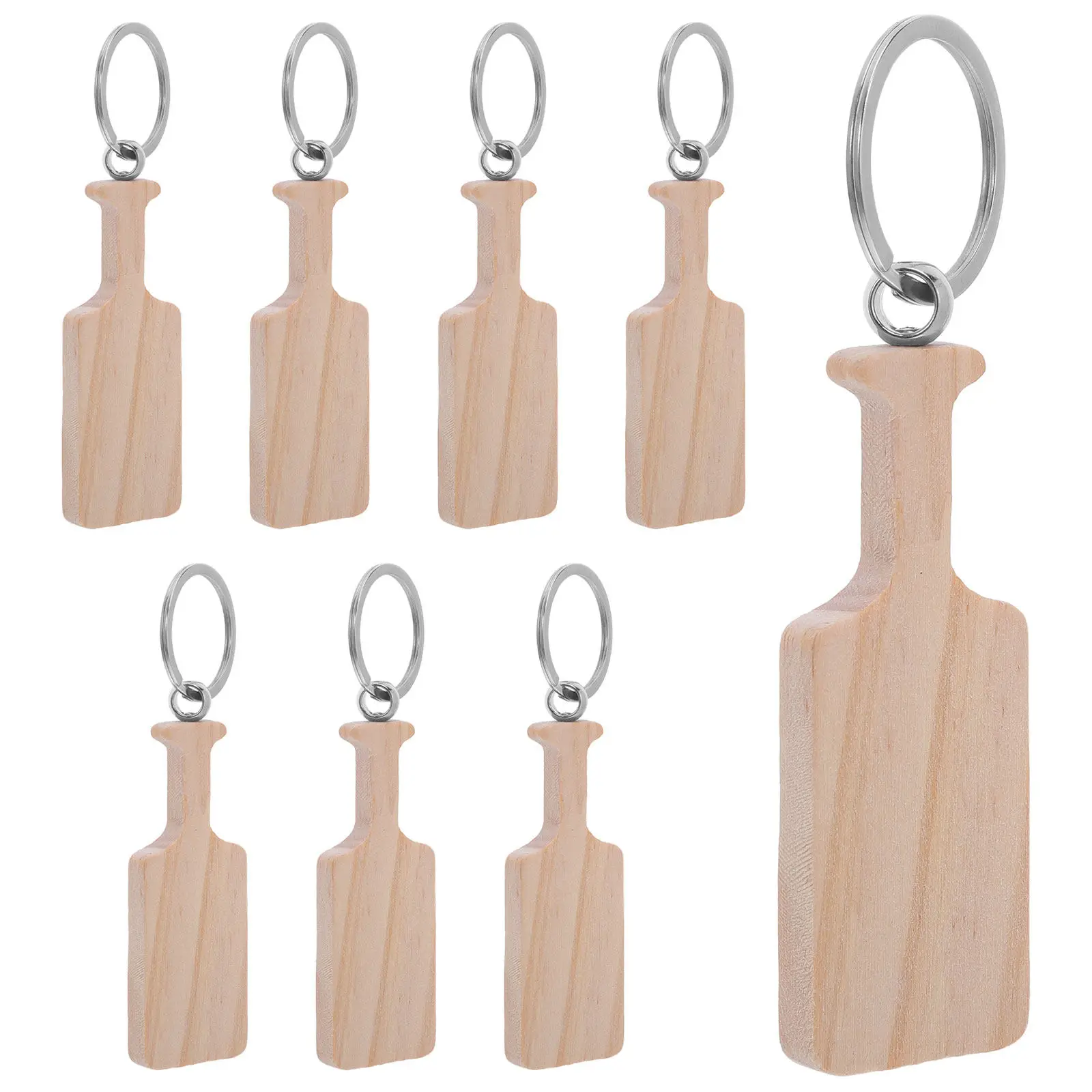 8Pcs Blank Paddle Shaped Wood Keychain Unpainted DIY Keyrings for Crafting and Travel Paddle Keychain Blanks DIY Wooden Keyring
8Pcs Blank Paddle Shaped Wood Keychain Unpainted DIY Keyrings for Crafting and Travel Paddle Keychain Blanks DIY Wooden Keyring