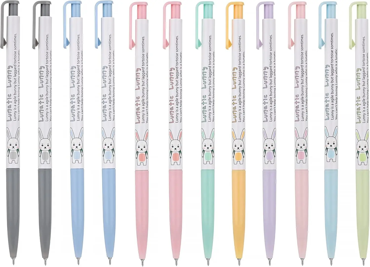 ZEESOON Xeno Lunatic Lunny 0.38mm Slim Ball Point Pen Dozen Box 12 Pcs, Made in Korea (Assorted 12pcs)
ZEESOON Xeno Lunatic Lunny 0.38mm Slim Ball Point Pen Dozen Box 12 Pcs, Made in Korea (Assorted 12pcs)