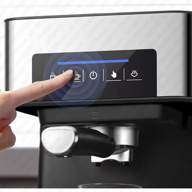 Coffee Machine for Home Use, Semi-automatic Small Espresso Instant, Steam Milk Froth Machine Coffee Maker