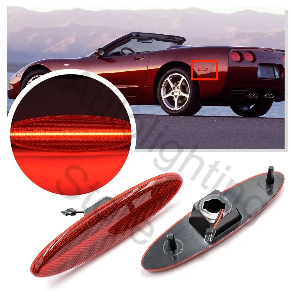 2PCS LED Rear Turn signal Lamp for Chevrolet Corvette C5 1997 1998 1999 2000 2001-2004 fender Side Marker light blinker light
2PCS LED Rear Turn signal Lamp for Chevrolet Corvette C5 1997 1998 1999 2000 2001-2004 fender Side Marker light blinker light