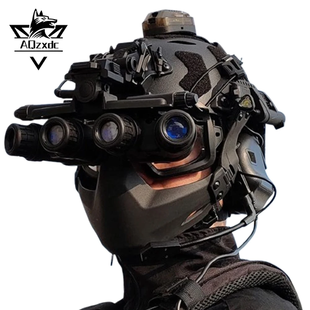 Tactical Helmet Set Multifunctional Airsoft Paintball Shooting Quick Game Helmet with Earphone NVG Model for CS Sports Hunting
Tactical Helmet Set Multifunctional Airsoft Paintball Shooting Quick Game Helmet with Earphone NVG Model for CS Sports Hunting