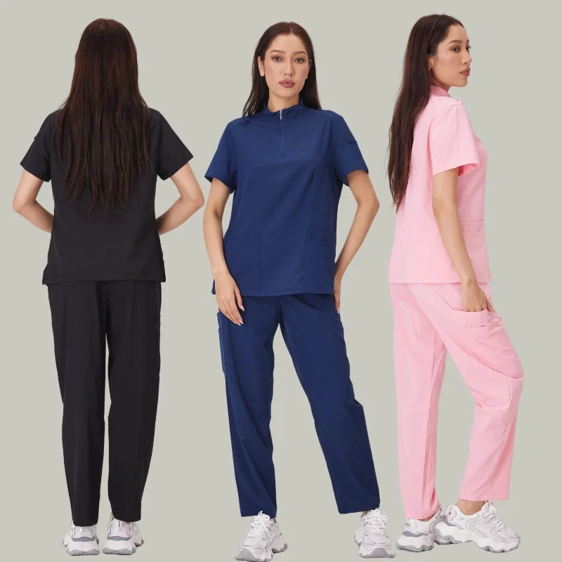Unisex Medical Uniforms Men Women Nursing Clothes Beauty Costume Nurse Scrubs Sets Doctor Dentist Workwear Clinical Tops Pants
Unisex Medical Uniforms Men Women Nursing Clothes Beauty Costume Nurse Scrubs Sets Doctor Dentist Workwear Clinical Tops Pants