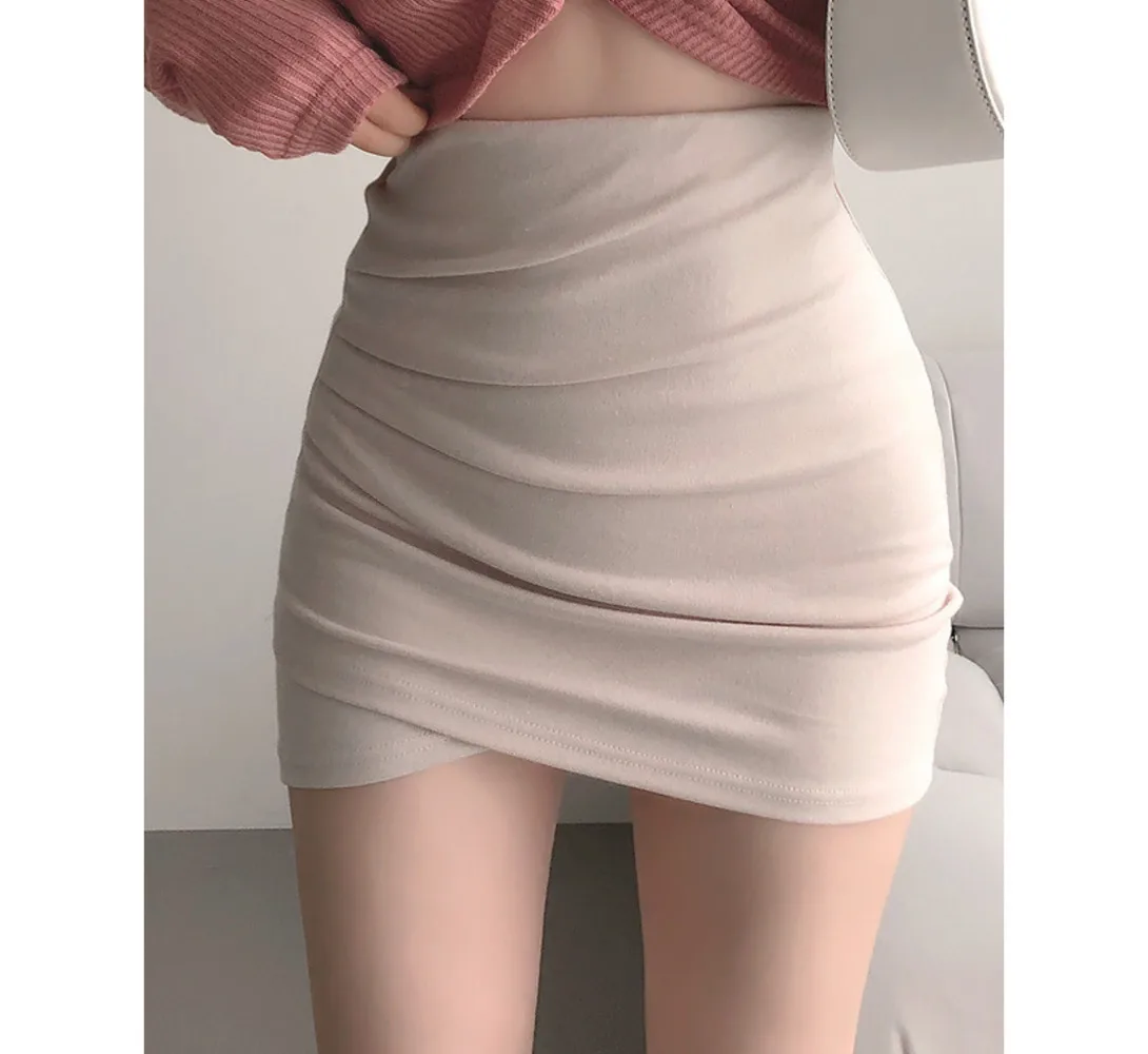 Korea Spring Summer New Slim Pleated High Waist Wrapped Hip Skirt Women Tight Body Short Skirt
Korea Spring Summer New Slim Pleated High Waist Wrapped Hip Skirt Women Tight Body Short Skirt