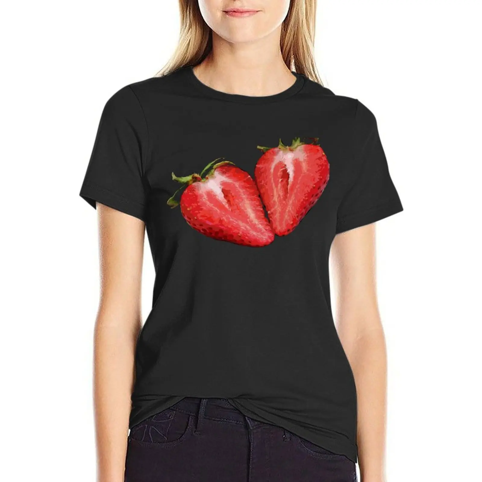 Strawberry, fruit, fruit T-shirt lady clothes anime clothes Short sleeve tee T-shirts for Women
Strawberry, fruit, fruit T-shirt lady clothes anime clothes Short sleeve tee T-shirts for Women