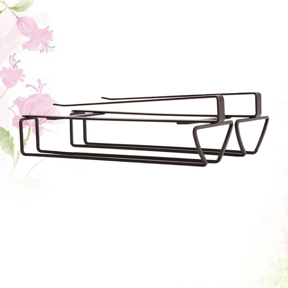 1Pcs Red Wine Glass Holder Iron Double-Row Punch-Free Draining Rack Easy Drying Wine Glass Storage Rack for Home Office
1Pcs Red Wine Glass Holder Iron Double-Row Punch-Free Draining Rack Easy Drying Wine Glass Storage Rack for Home Office