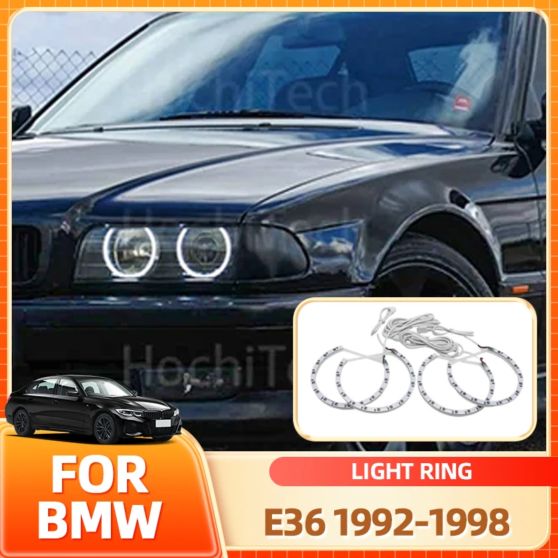 Glasses Holder For BMW E36 3 Series with Euro headlights 1992-1998 Car Styling Milk 16 colors RGB LED Angel Eyes ring Kit
Glasses Holder For BMW E36 3 Series with Euro headlights 1992-1998 Car Styling Milk 16 colors RGB LED Angel Eyes ring Kit