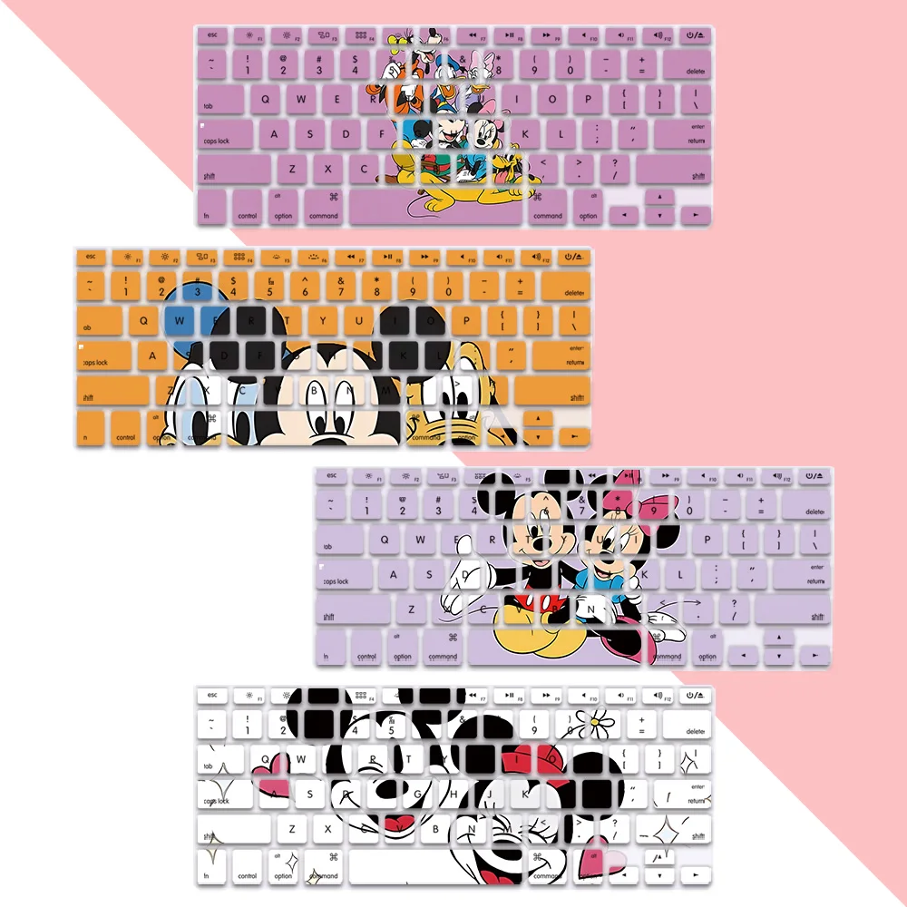Cute Mickey Minnie US Layout Soft Silicone Keyboard Cover for Macbook pro A1278 A1286 Retina A1425 A1502 A1398 Air A1369 A1466
Cute Mickey Minnie US Layout Soft Silicone Keyboard Cover for Macbook pro A1278 A1286 Retina A1425 A1502 A1398 Air A1369 A1466