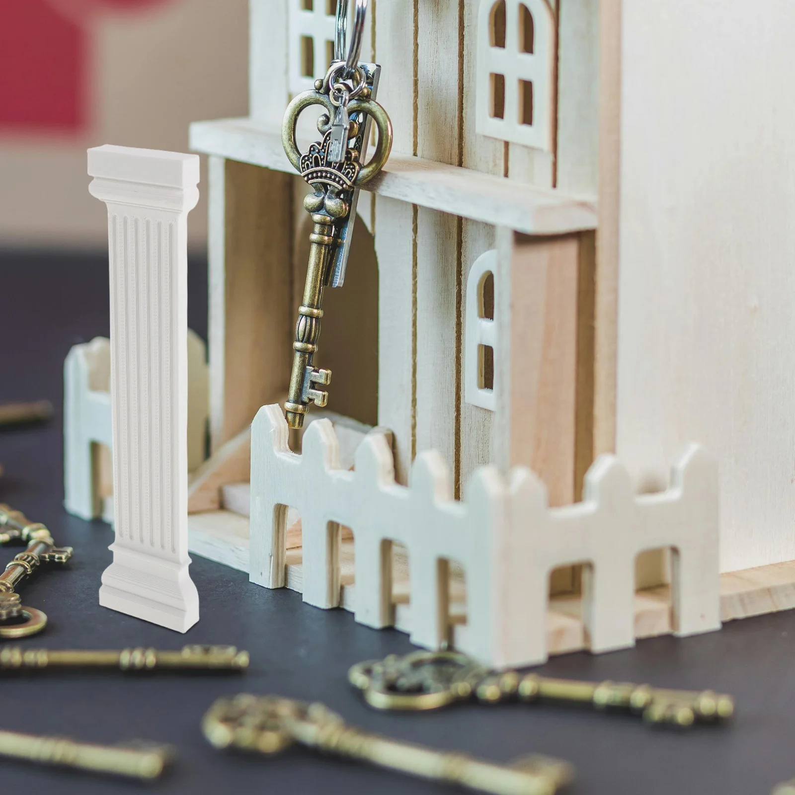 2Pcs Mini Roman Column Statue Plastic Artistic Ornament for Dollhouse Furniture Micro Garden Accessories Room Decor Wedding
2Pcs Mini Roman Column Statue Plastic Artistic Ornament for Dollhouse Furniture Micro Garden Accessories Room Decor Wedding