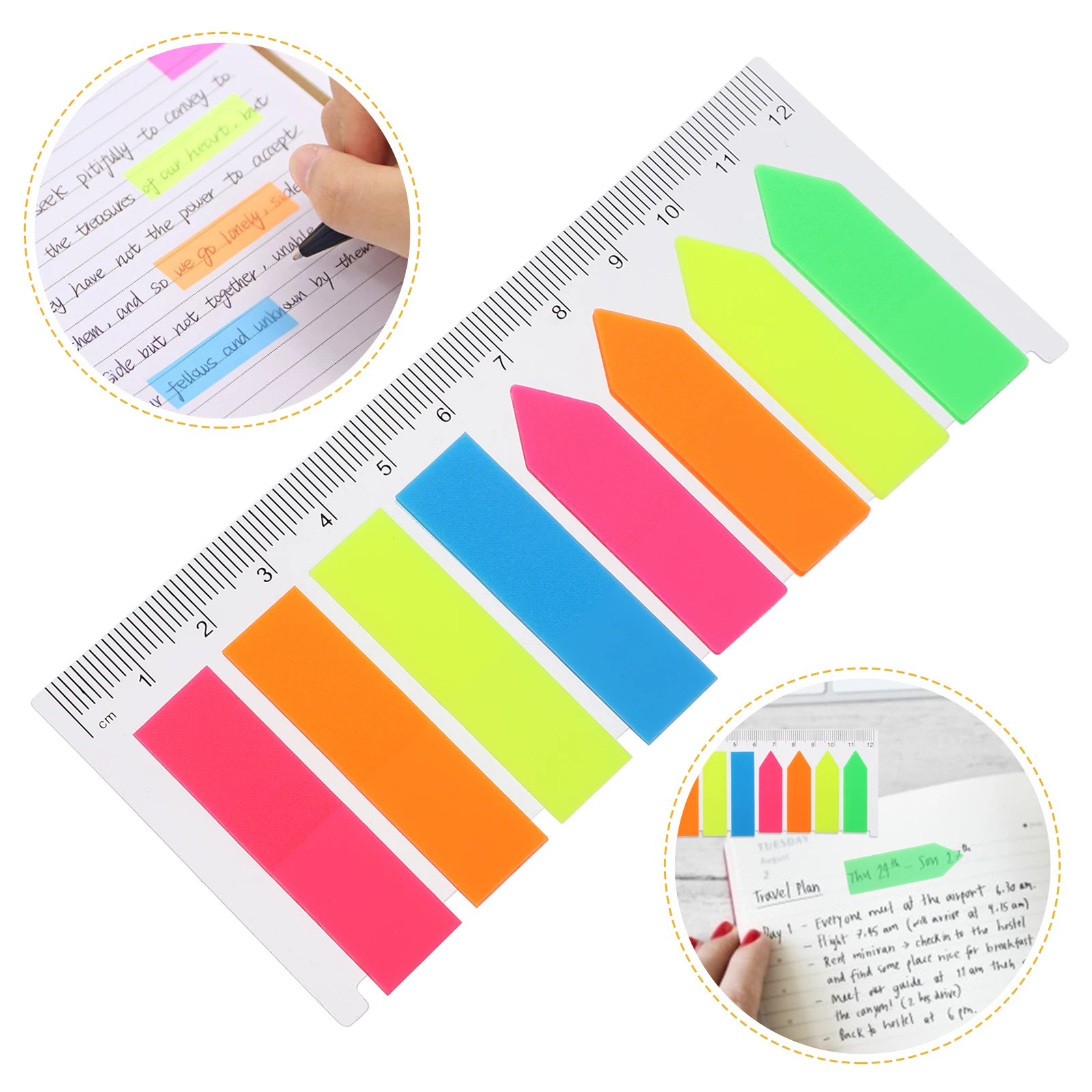 5 set 5 Sets Fluorescent Adhesive Memo Pads Office Supplies Index Stickers Bookmark Flags Label Writable Tabs
5 set 5 Sets Fluorescent Adhesive Memo Pads Office Supplies Index Stickers Bookmark Flags Label Writable Tabs