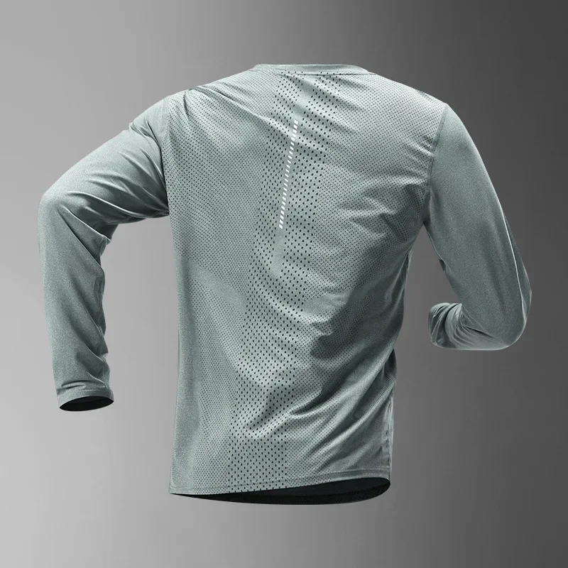 Men's Breathable Moisture-Wicking Long Sleeve T-Shirt - Lightweight, Quick-Dry, Loose Fit for Outdoor Sports
Men's Breathable Moisture-Wicking Long Sleeve T-Shirt - Lightweight, Quick-Dry, Loose Fit for Outdoor Sports