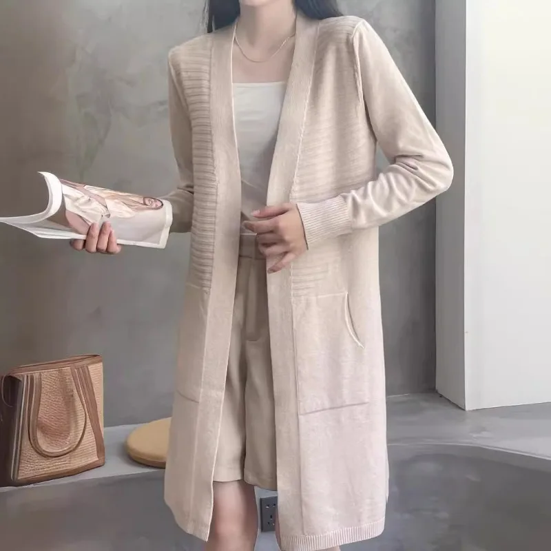 Women's Dress Sweater Cardigan Pullover Korean Style Fashion Female Clothing Long Sleeve Knitted 2024 New Autumn Winter Spring
Women's Dress Sweater Cardigan Pullover Korean Style Fashion Female Clothing Long Sleeve Knitted 2024 New Autumn Winter Spring