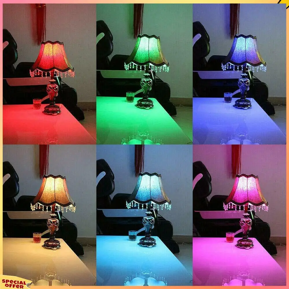 ABFI 3 Вт Smart E12 RGB светодиодная красочная лампа изменения цвета с 24 свечами, кнопка дистанционного управления, прозрачный абажур
ABFI 3 Вт Smart E12 RGB светодиодная красочная лампа изменения цвета с 24 свечами, кнопка дистанционного управления, прозрачный абажур
