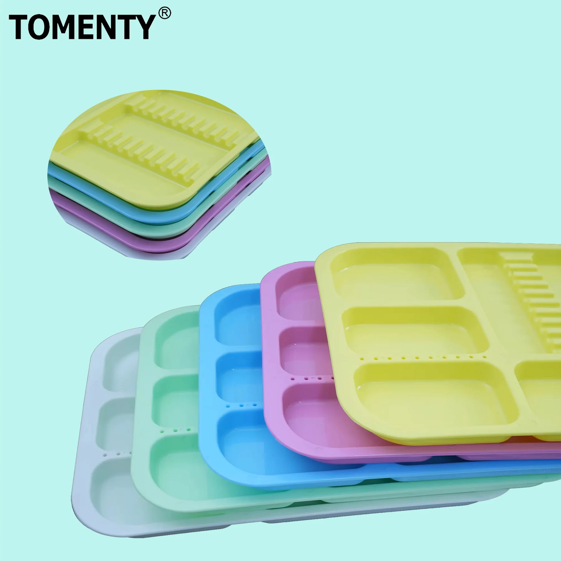1Pcs Dental Instruments Trays Autoclavable Plastic Divided Split Trays Colorful Dentistry Laboratory Tool
1Pcs Dental Instruments Trays Autoclavable Plastic Divided Split Trays Colorful Dentistry Laboratory Tool