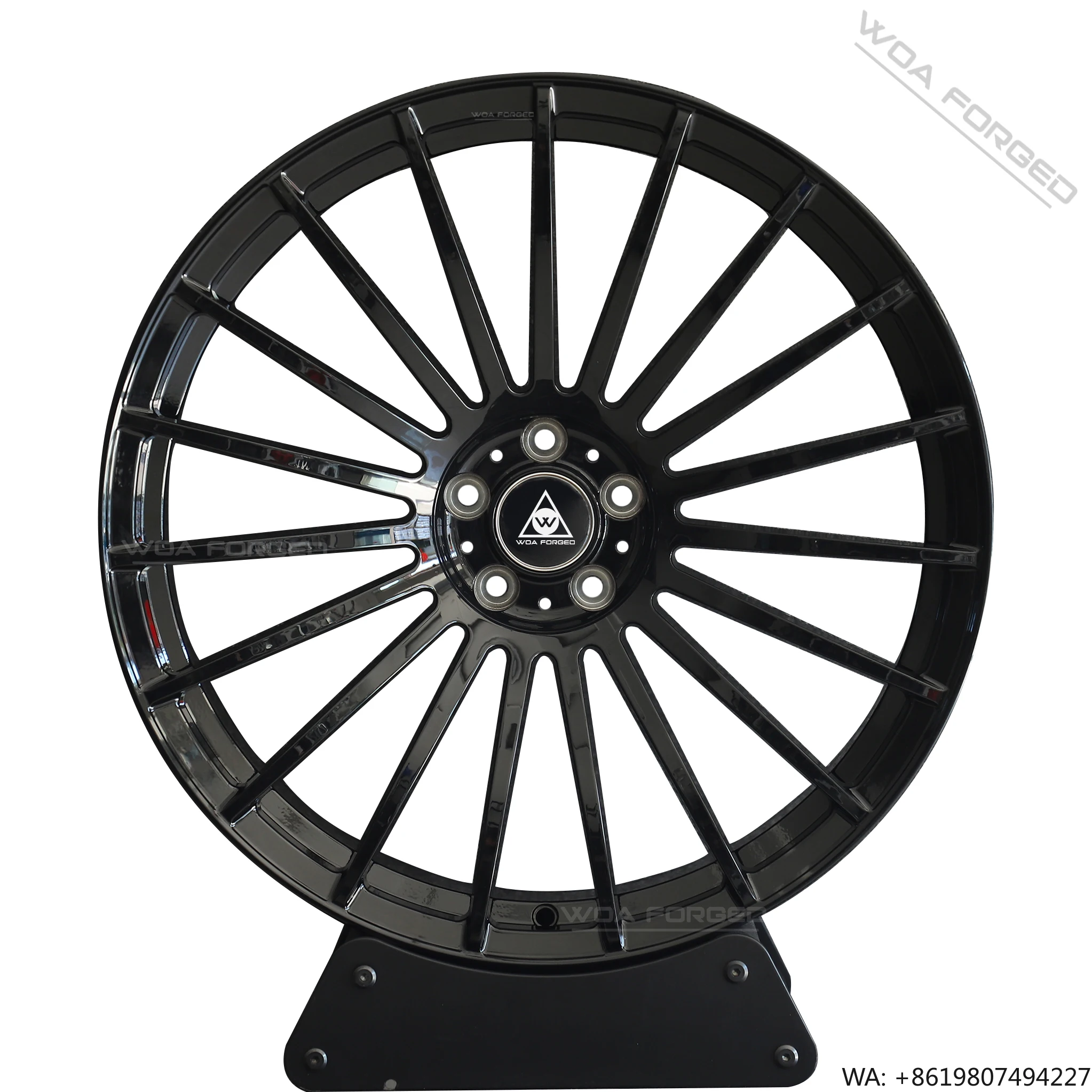 18-24 Inch Multi-Spoke Gloss Black Forged Wheels 5x114.3 5x120 for LS 5 Series E Class A6 Charger
18-24 Inch Multi-Spoke Gloss Black Forged Wheels 5x114.3 5x120 for LS 5 Series E Class A6 Charger