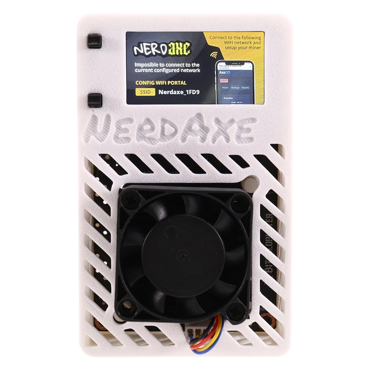 ATP-NerdAxe Miner BM1366 ASIC Chip 500Gh/S NerdMiner Лотерейный майнер Solo Lottery BTC Miner AU PLUG
ATP-NerdAxe Miner BM1366 ASIC Chip 500Gh/S NerdMiner Лотерейный майнер Solo Lottery BTC Miner AU PLUG