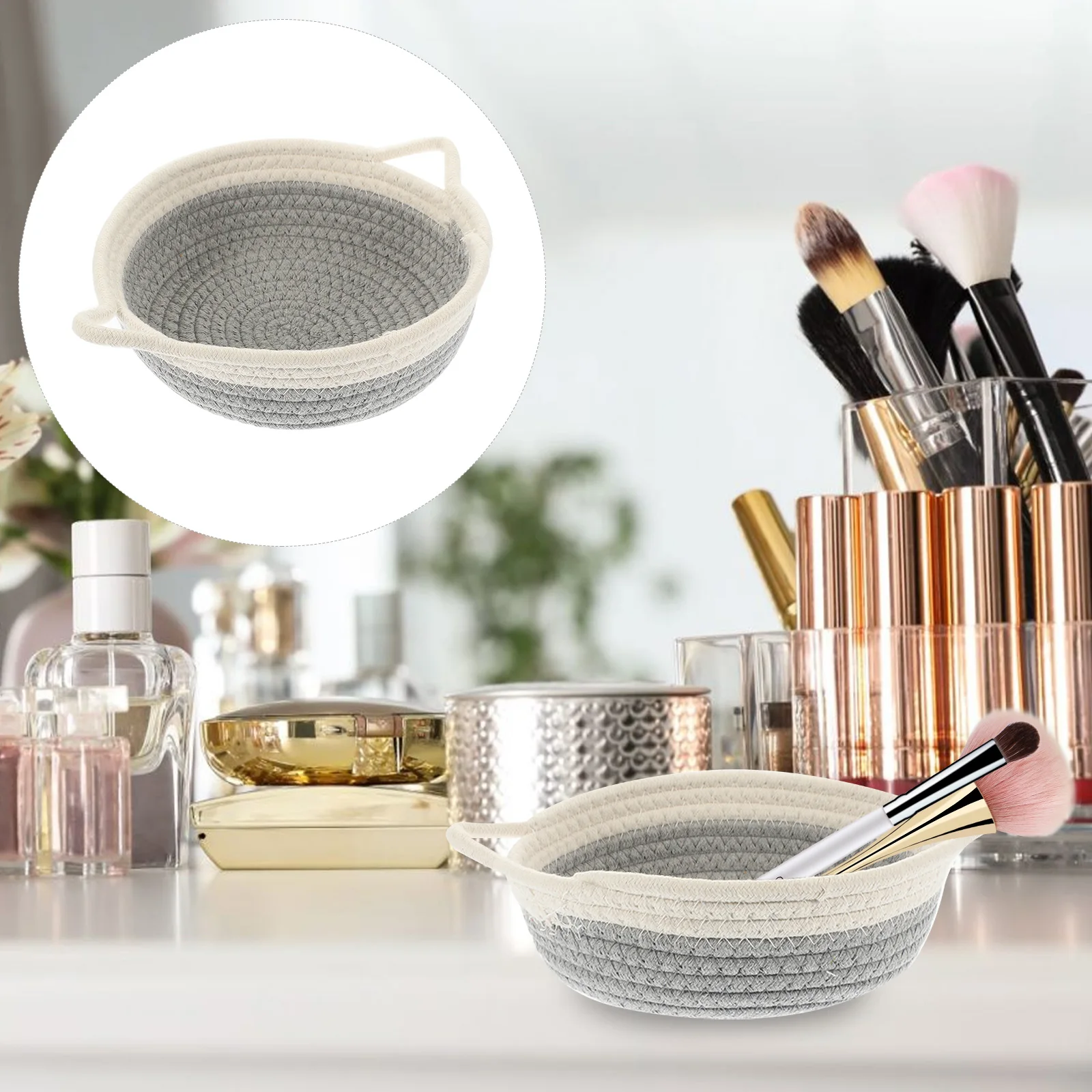 Cotton Rope Basket K23412 Nordic Woven Storage Baskets Basket for Bedroom Desk Snacks Jewelry Makeup ganizer
Cotton Rope Basket K23412 Nordic Woven Storage Baskets Basket for Bedroom Desk Snacks Jewelry Makeup ganizer