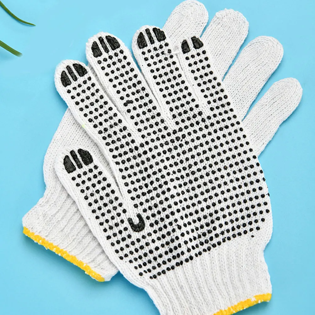 5 Pairs Anti Scald Heat Resistant Gloves Durable PVC Cotton Yarn Wearproof Skidproof Protection Gardening Cooking Home Workshop
5 Pairs Anti Scald Heat Resistant Gloves Durable PVC Cotton Yarn Wearproof Skidproof Protection Gardening Cooking Home Workshop