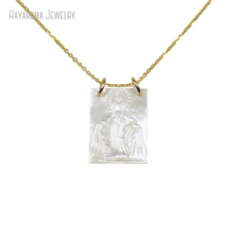 10Pcs Christian Virgin Mary Mother of Pearl Scapular Necklace Religious Jewelry Gift for Women
10Pcs Christian Virgin Mary Mother of Pearl Scapular Necklace Religious Jewelry Gift for Women