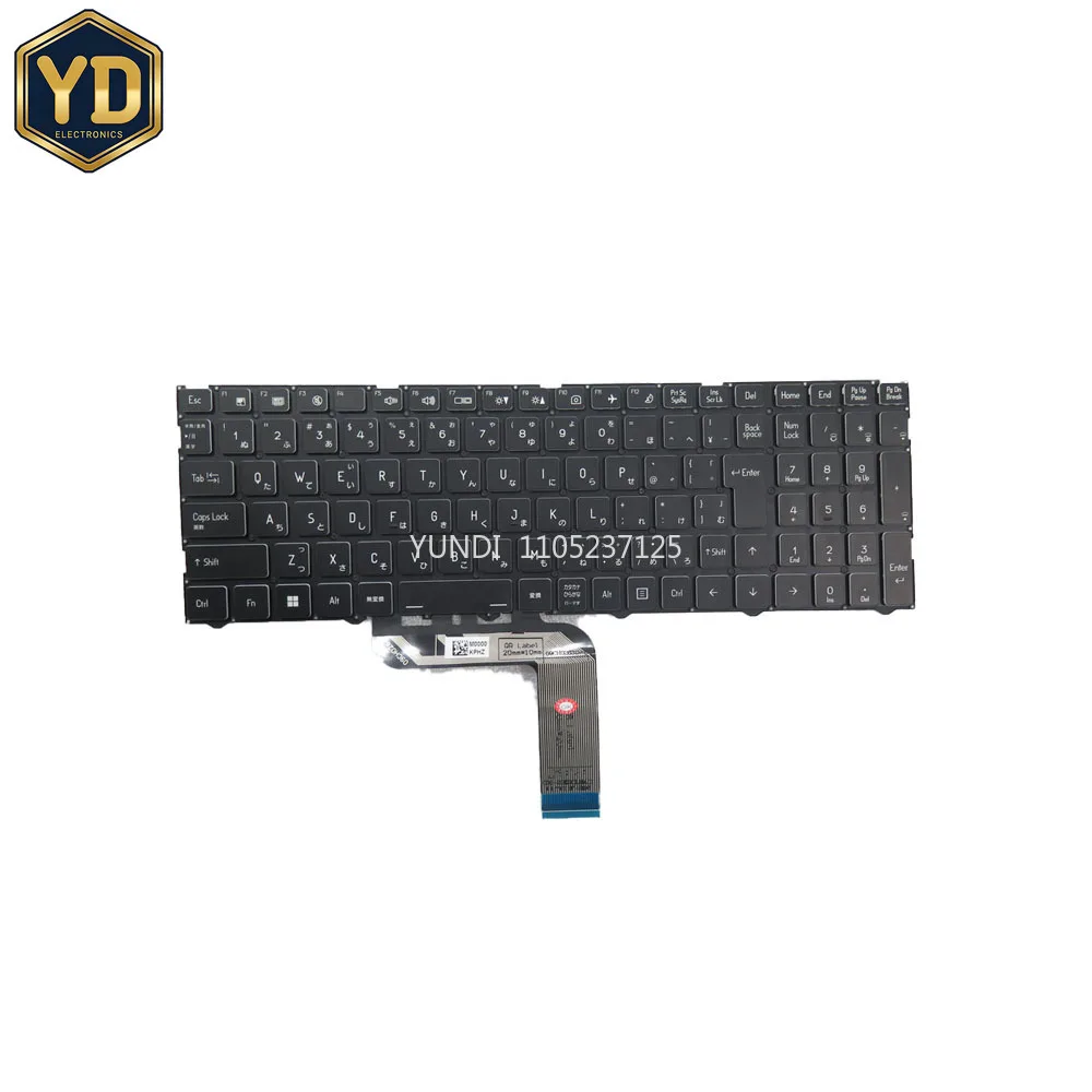 YD Laptop No Backlit Paper Keyboard For CLEVO PE60RNC PE60RNC-G PE60RNC-S PE60RND PE60RND-G PE60RND-S Japanese JP Black No Frame
YD Laptop No Backlit Paper Keyboard For CLEVO PE60RNC PE60RNC-G PE60RNC-S PE60RND PE60RND-G PE60RND-S Japanese JP Black No Frame