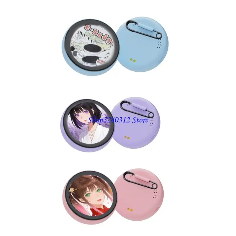 634C Clip On Digital Brooch Pin Badge 1.5in For Fans With 10 Hour Working
634C Clip On Digital Brooch Pin Badge 1.5in For Fans With 10 Hour Working