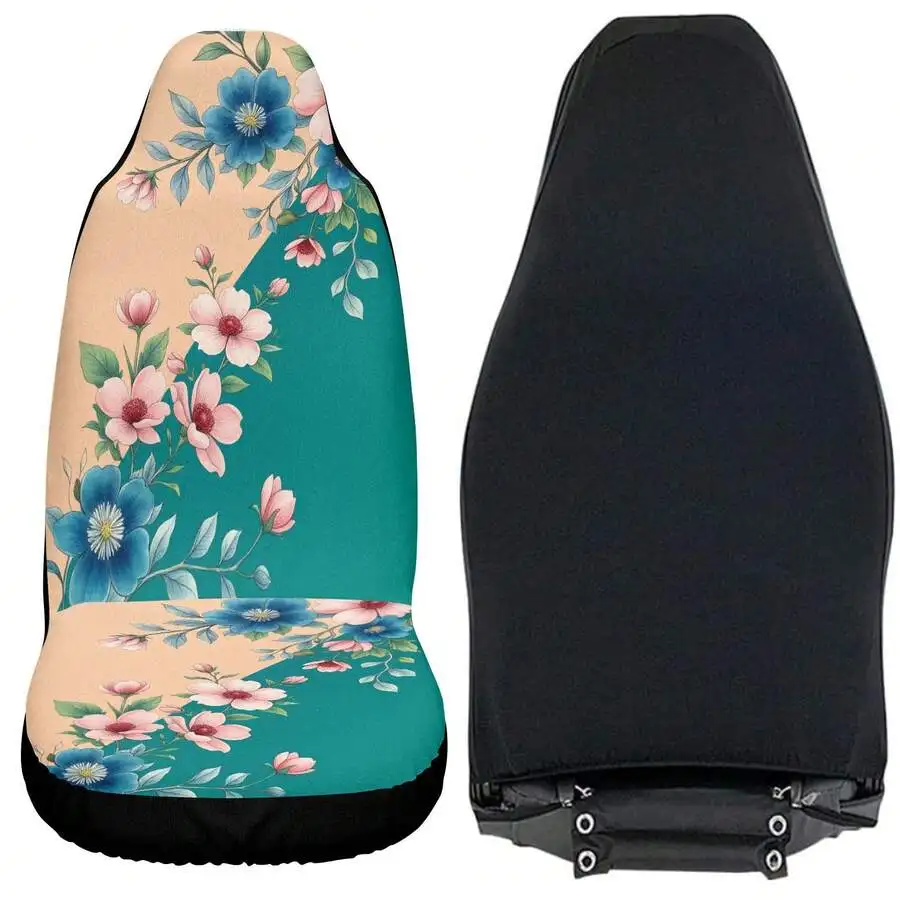 Floral Print Car Seat Cover Universal Fit For Adult Vehicles
Floral Print Car Seat Cover Universal Fit For Adult Vehicles
